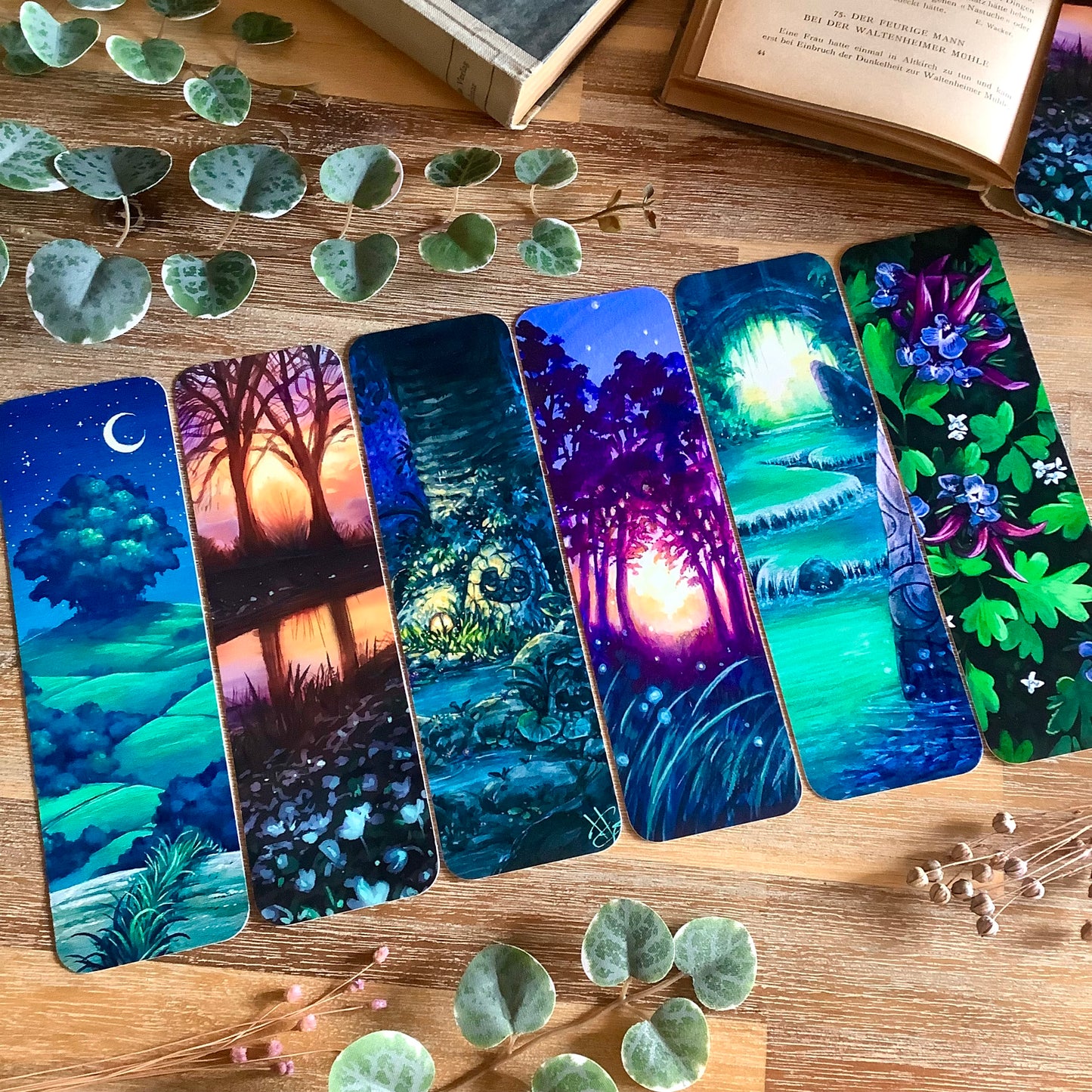 Fine Arts Paper Bookmarks - Series 2