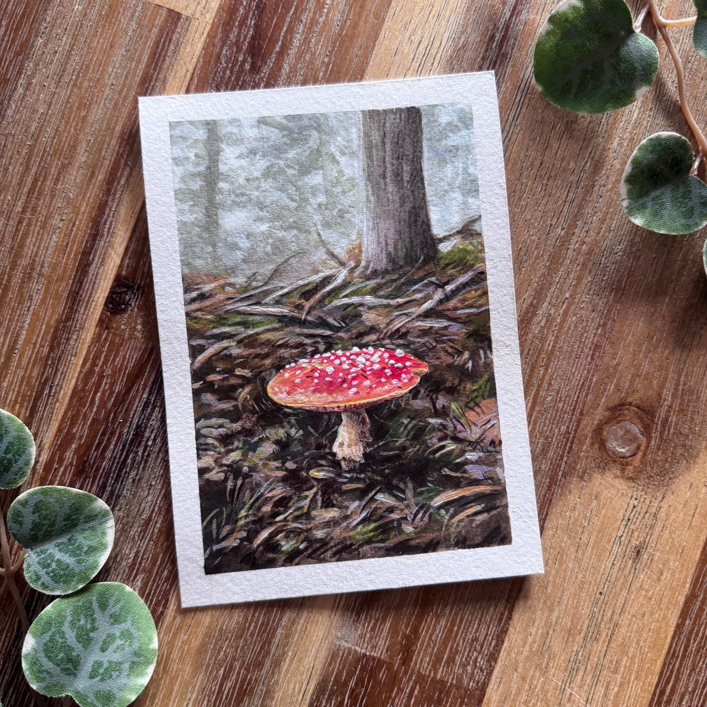 Mixed Media Originals “Amanita”
