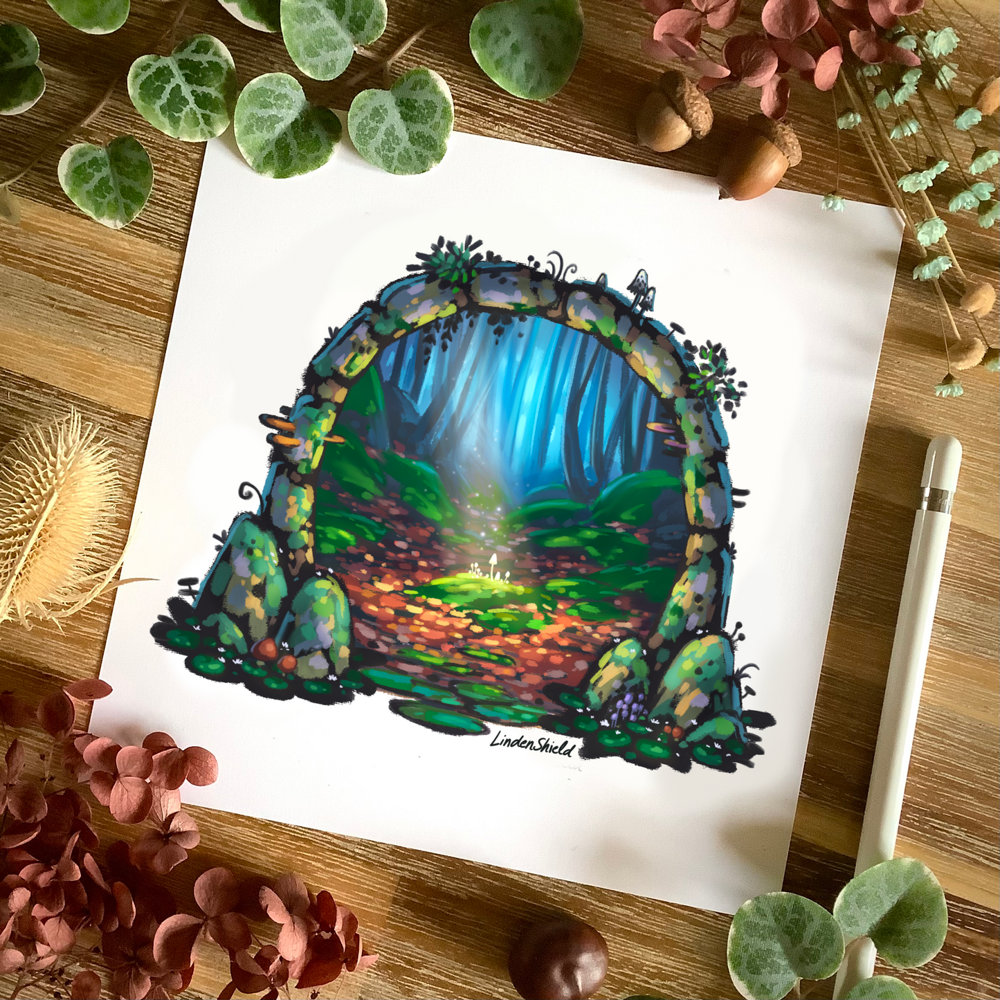 21x21 Prints “Autumn Portals”