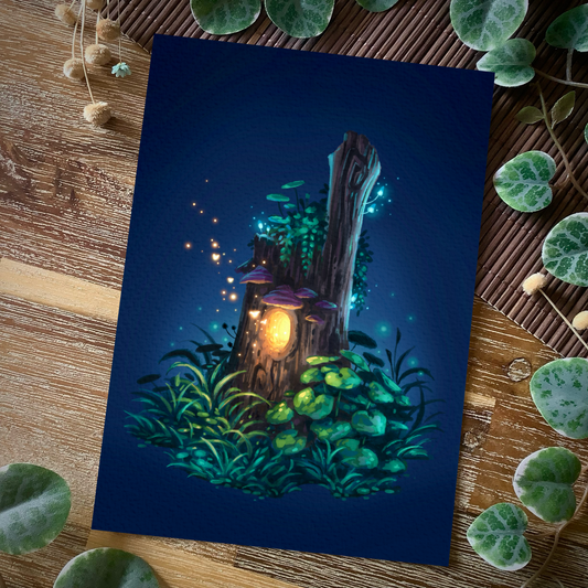 Fine Arts Print "Feels Like Home"