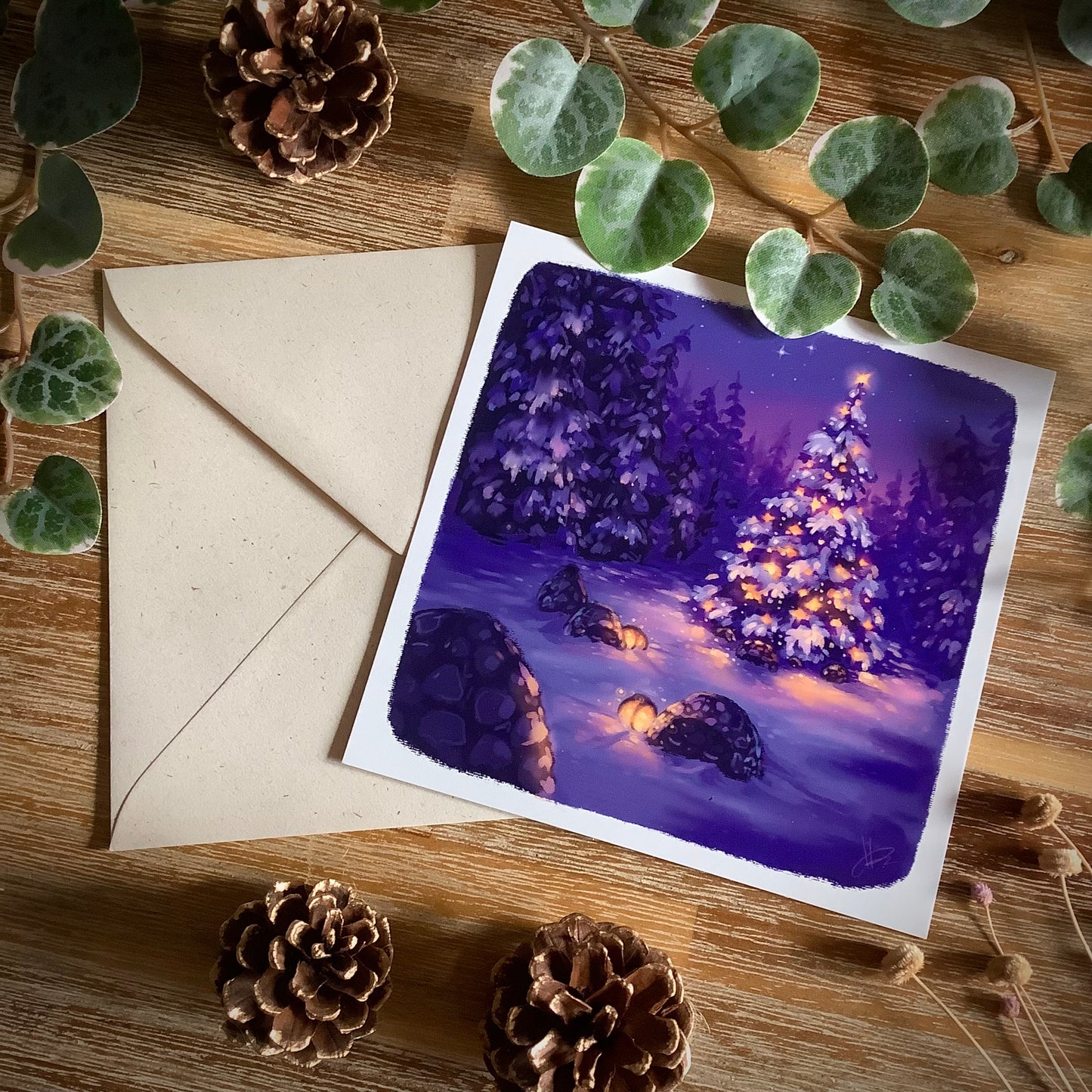 Square Holiday Cards