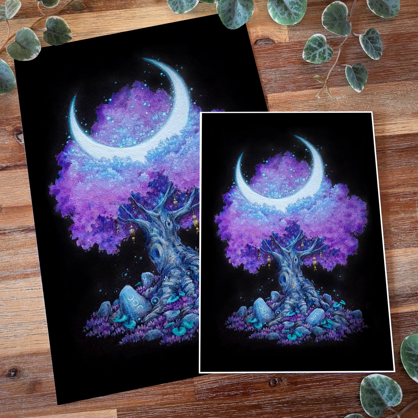 Fine arts Print “Moonfall Maple”