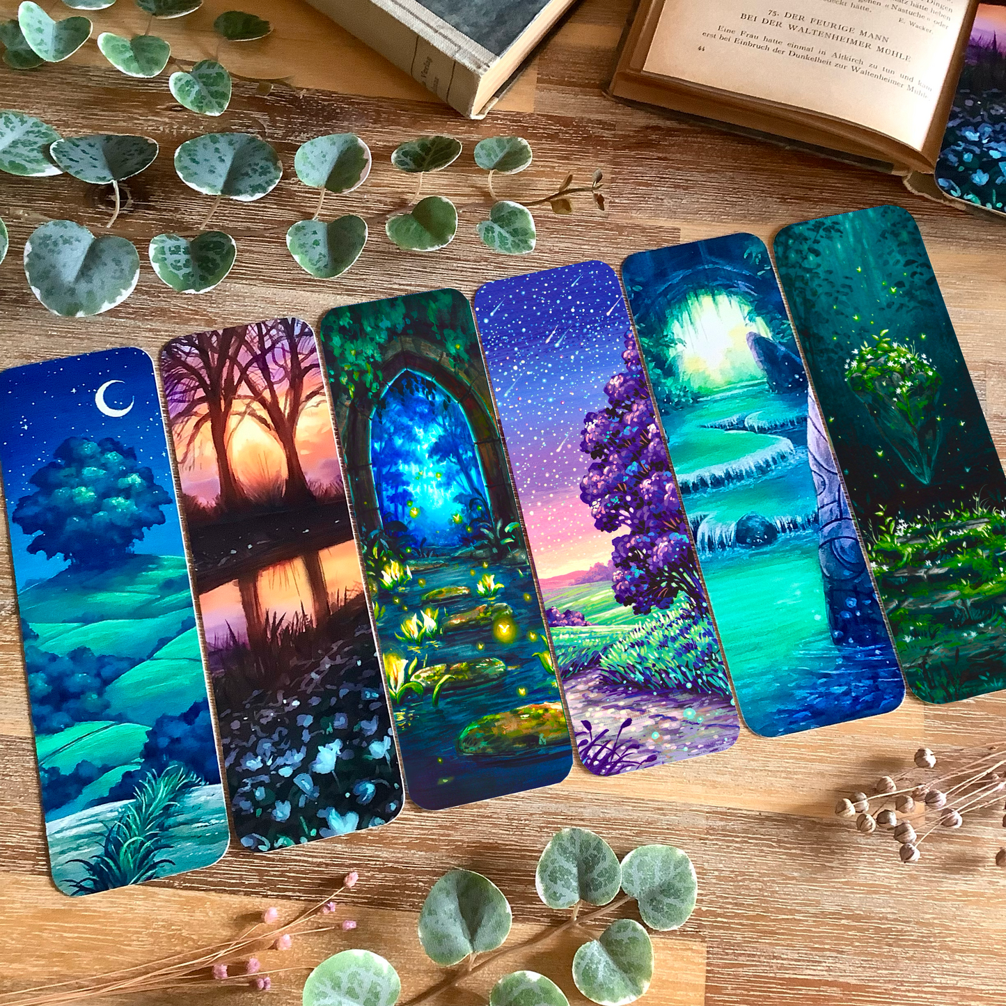 Fine Arts Paper Bookmarks - Series 2