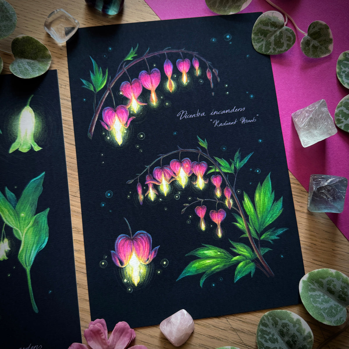 Fine Arts Prints "Bioluminescent Botanicals"
