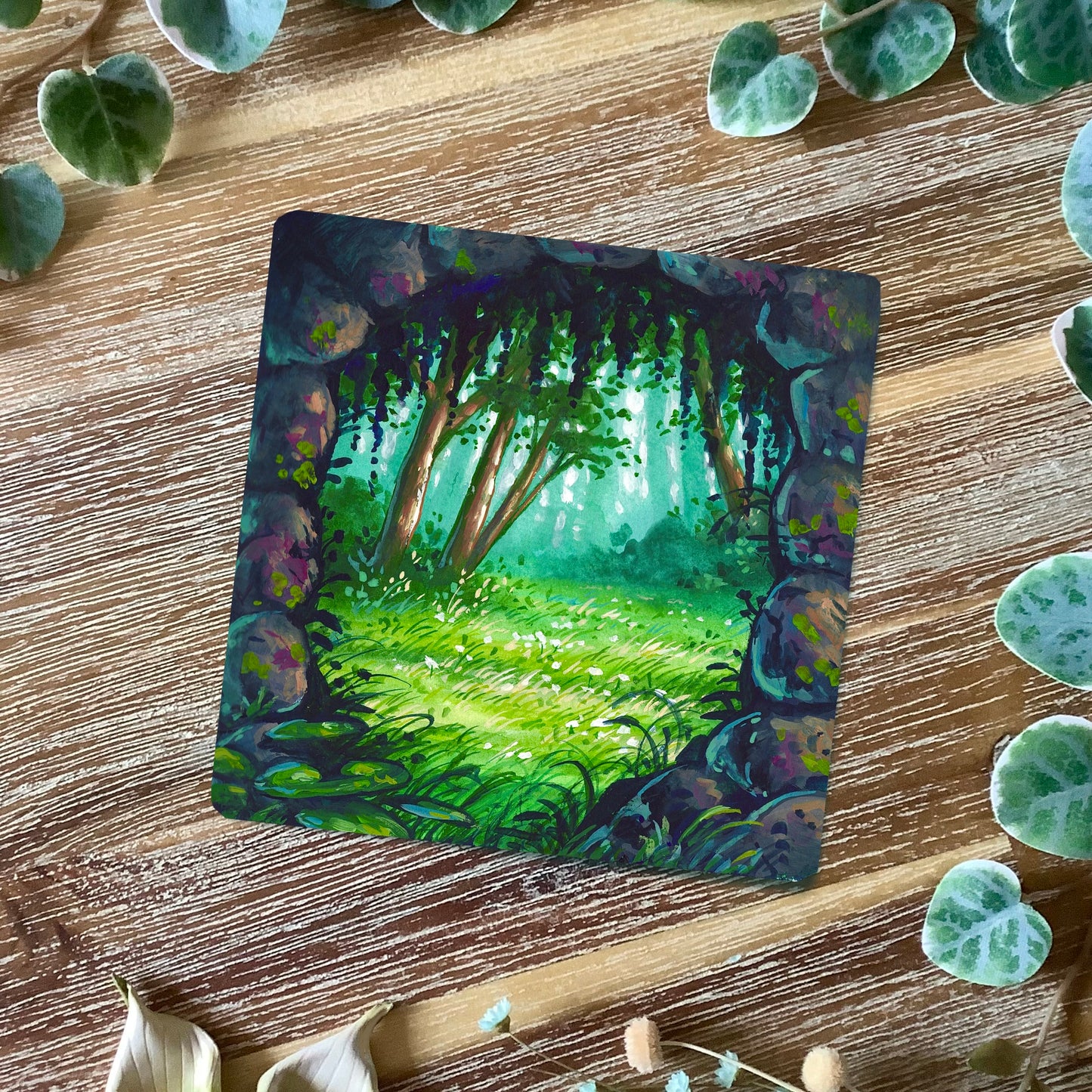 Square Prints “Forest Portals”