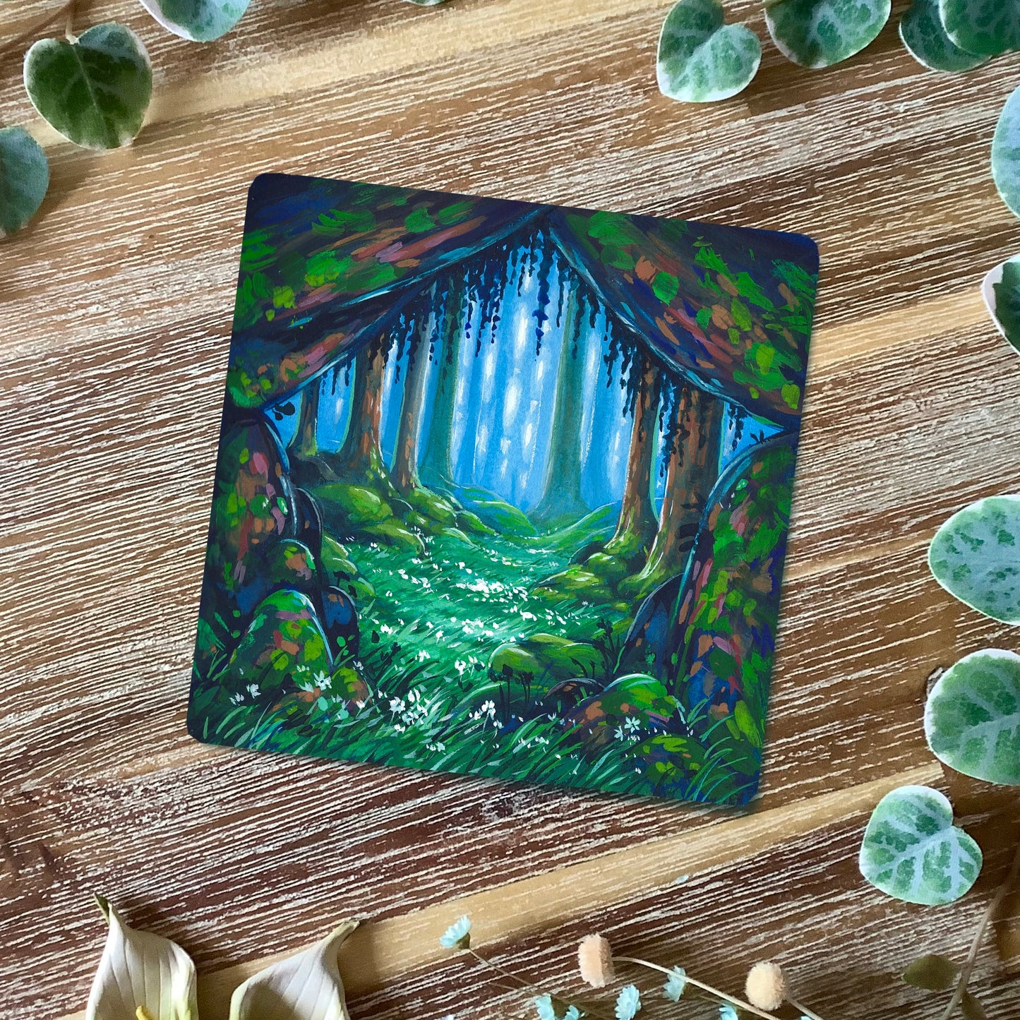 Square Prints “Forest Portals”