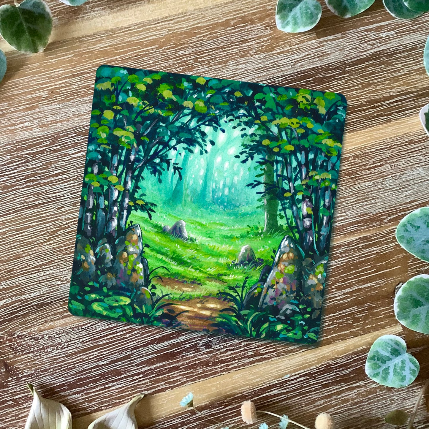 Square Prints “Forest Portals”
