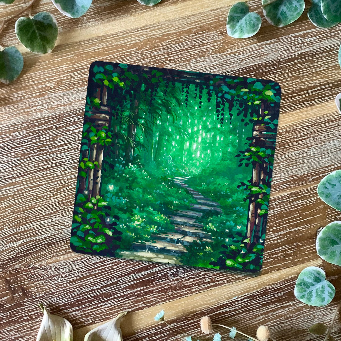 Square Prints “Forest Portals”