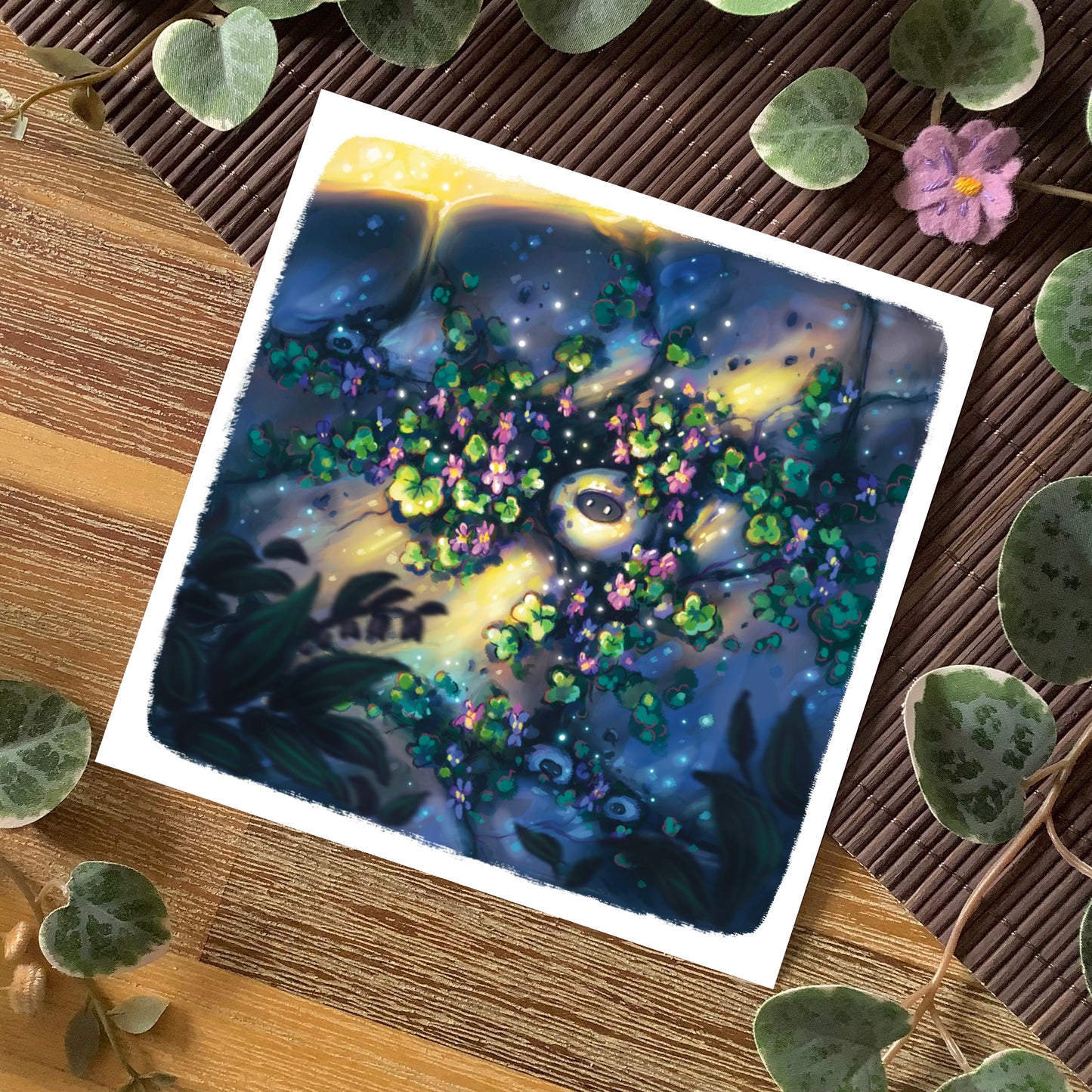 Square Postcards “Spirit Light”