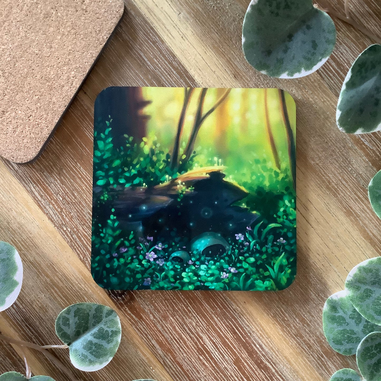 Glossy Coasters “Forest Life”