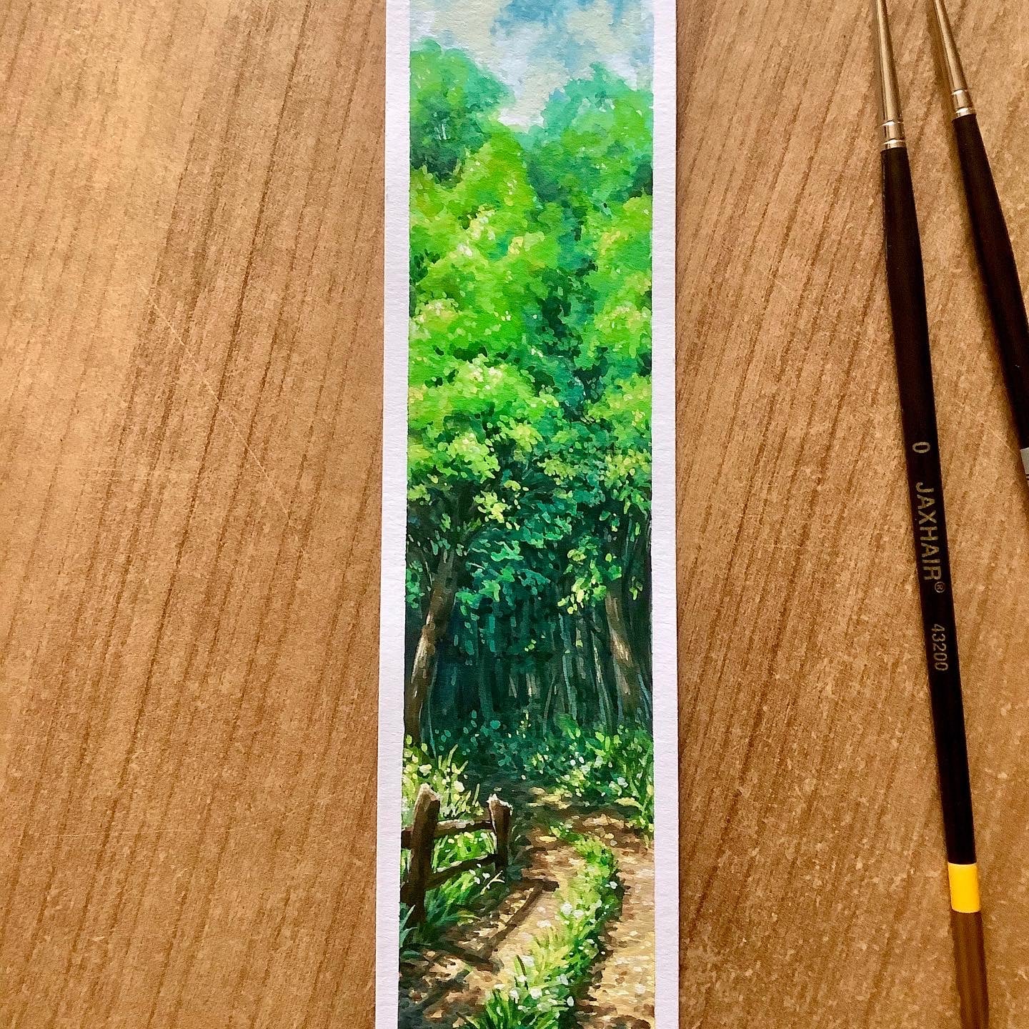 Custom Naturescape Bookmark