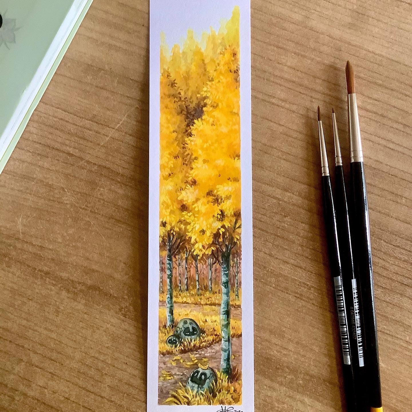 Custom Naturescape Bookmark