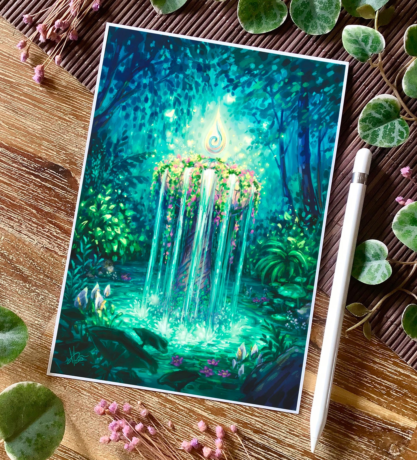 Fine Arts Print “L’Autel de l’Aar”