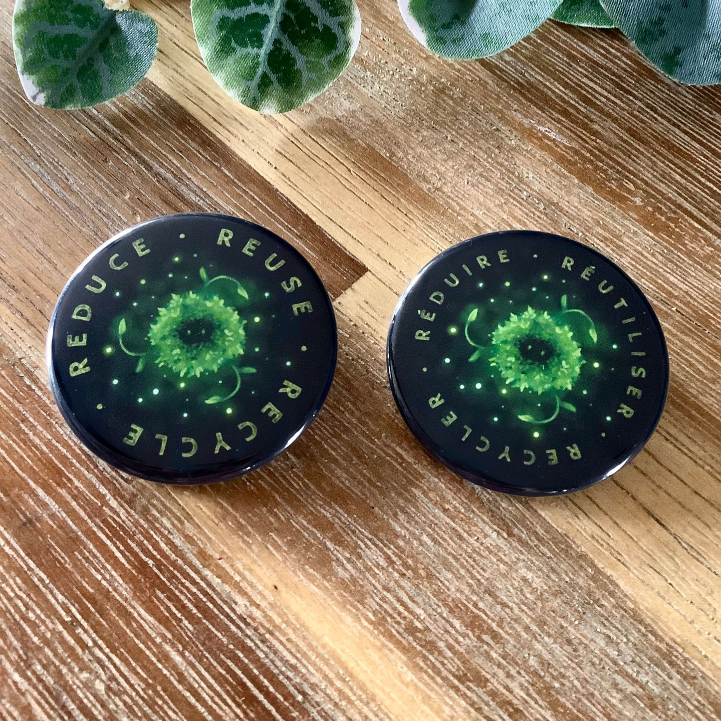 Eco Slogan Badges