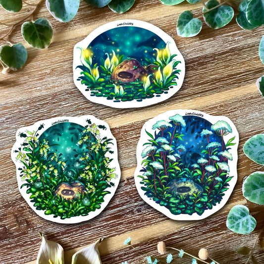 Glossy Stickers “Spirit Nights”