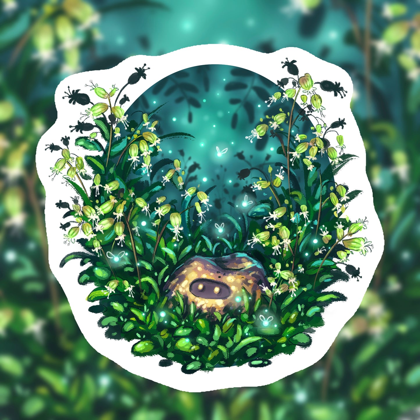 Glossy Stickers “Spirit Nights”