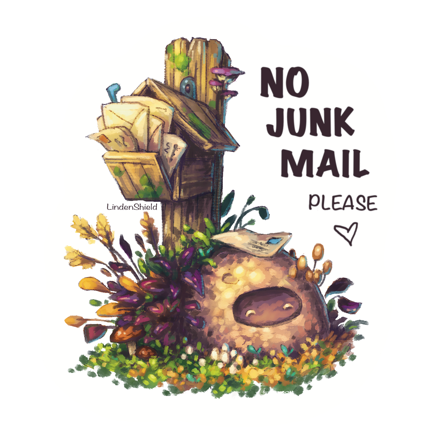 No Junk Mail Stickers EN FR DE