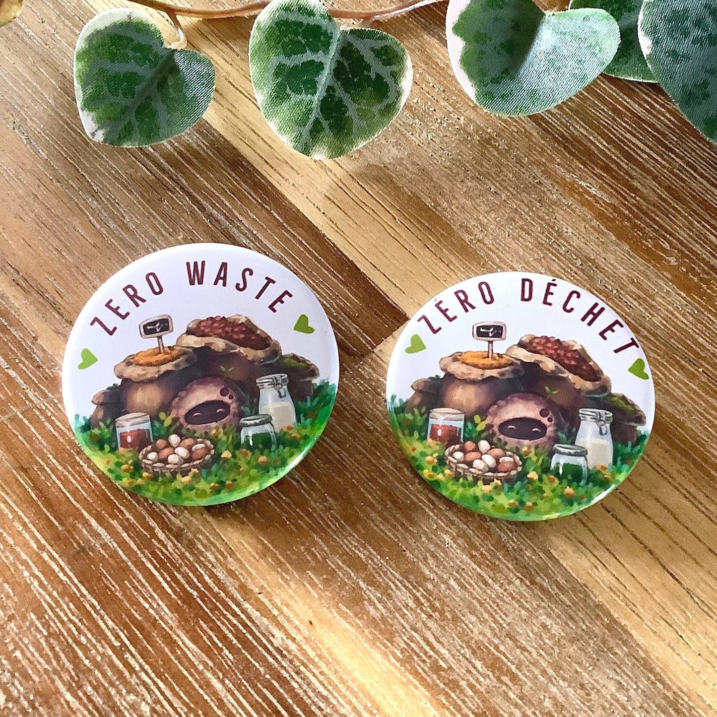 Eco Slogan Badges