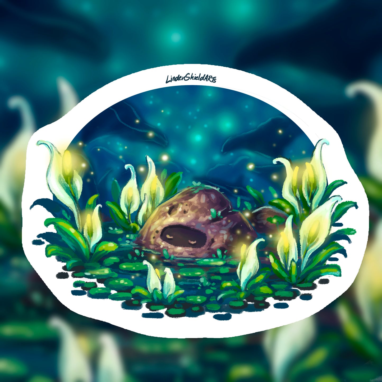 Glossy Stickers “Spirit Nights”