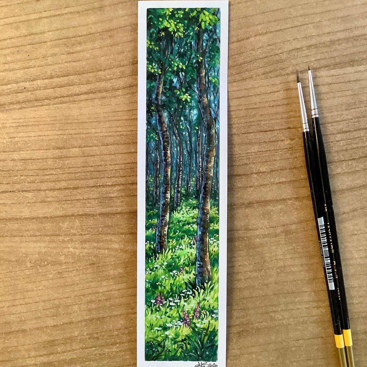 Custom Naturescape Bookmark