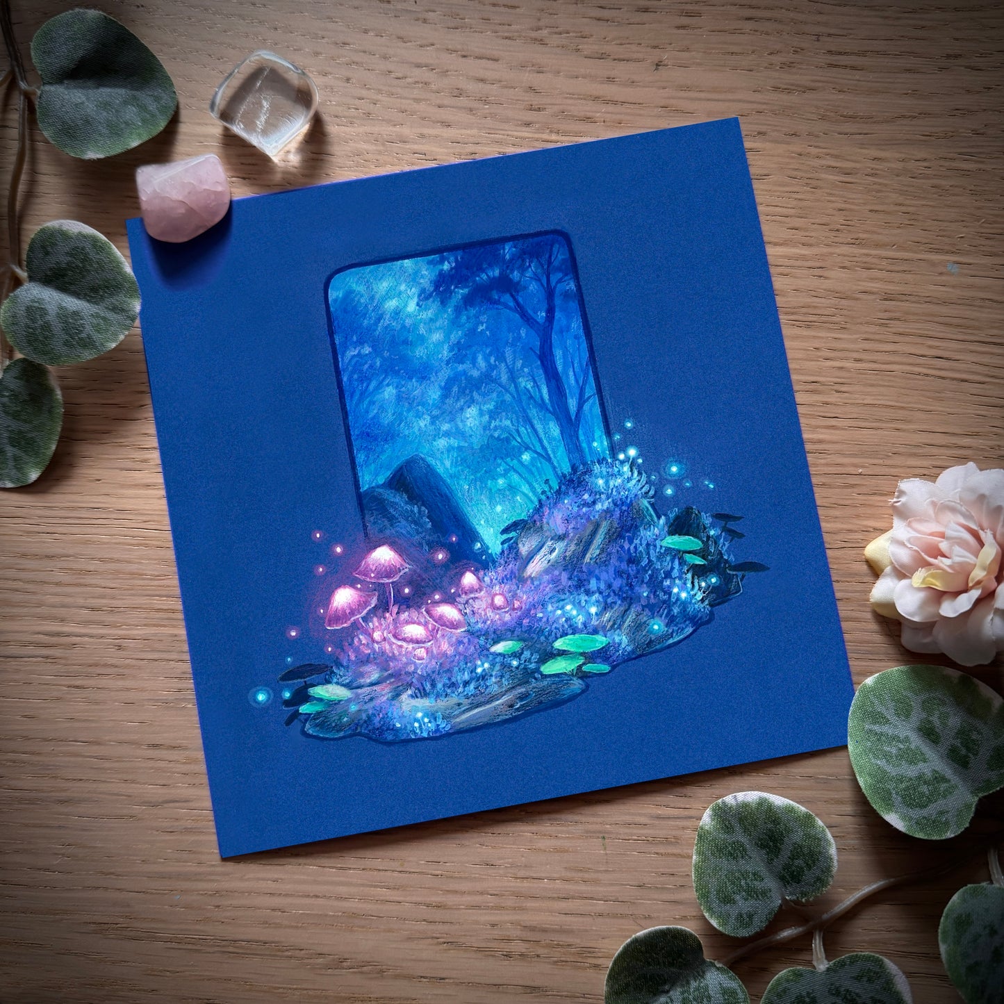 Fine Arts Print “Cotton Caps“