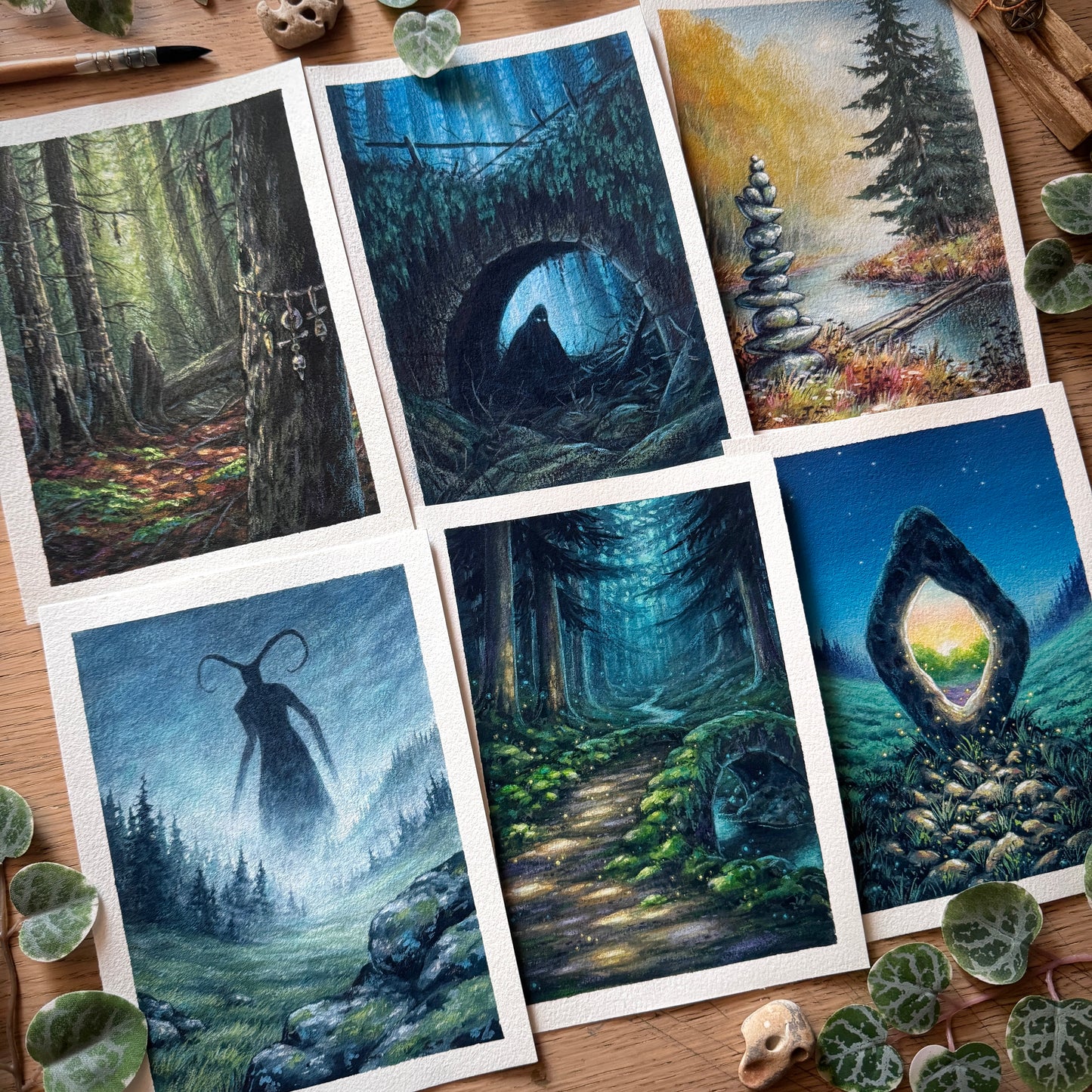 Mixed-Media Originals - Lindentober 2025