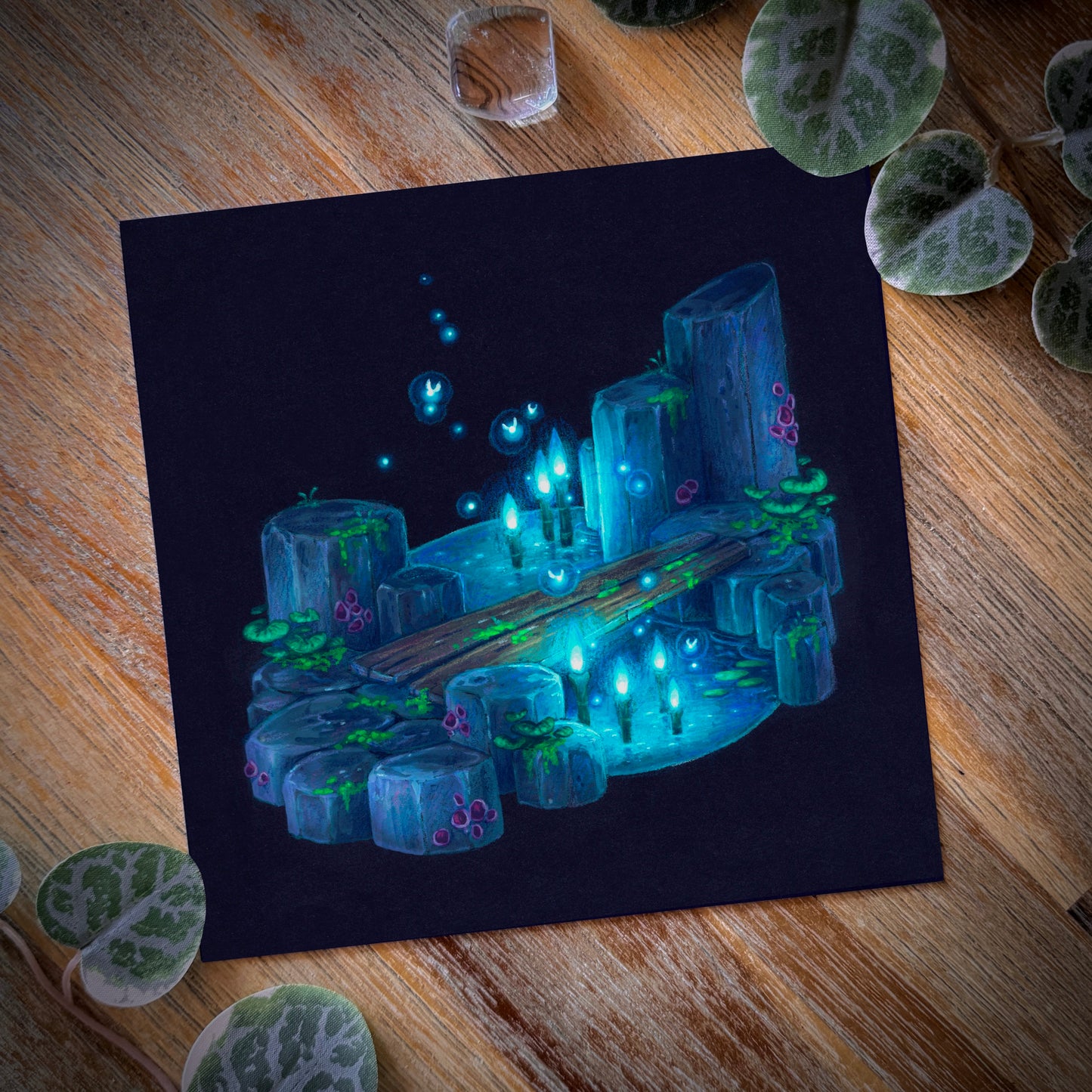 Fine Arts Print “Wooden Walkway”