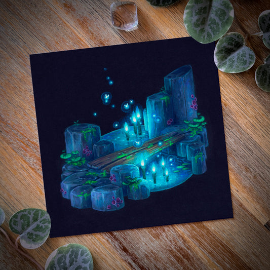 Fine Arts Print “Wooden Walkway”