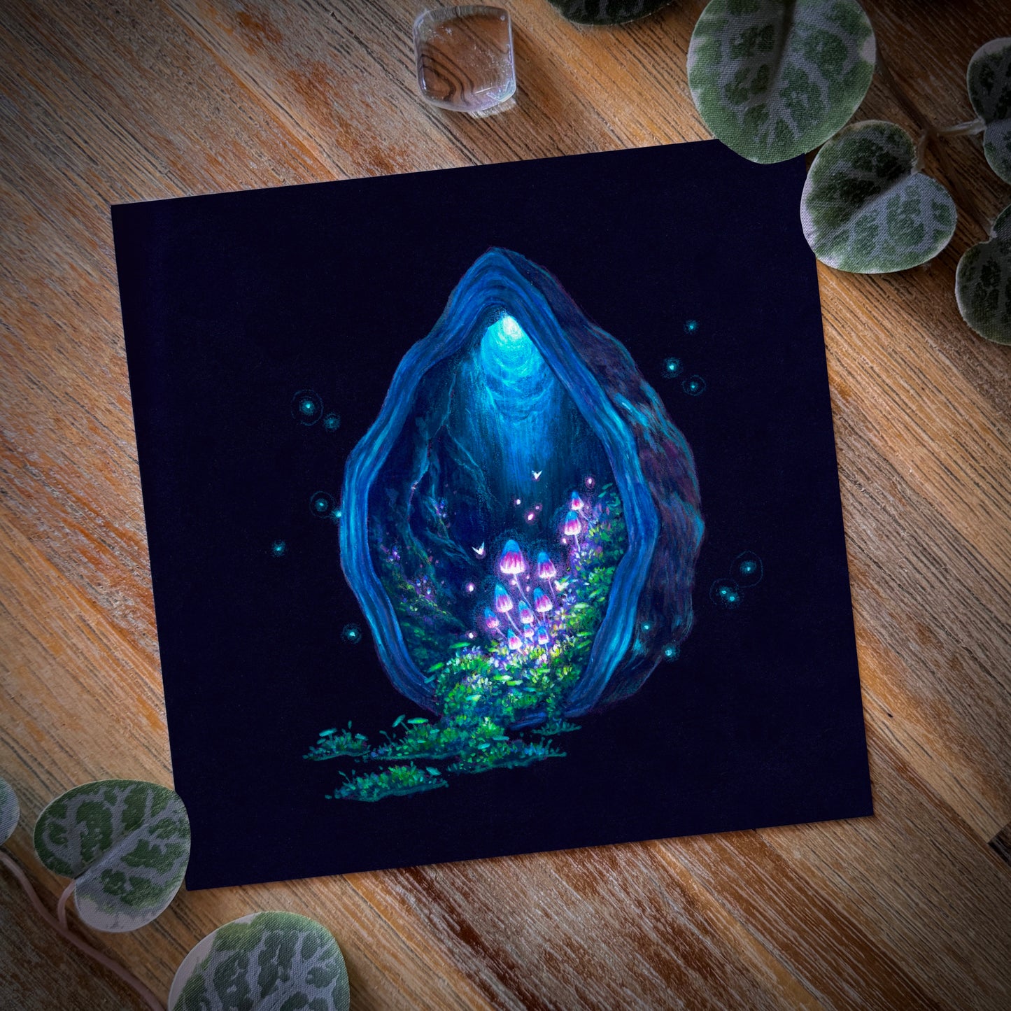 Fine Arts Print “Mushroom Grotto”