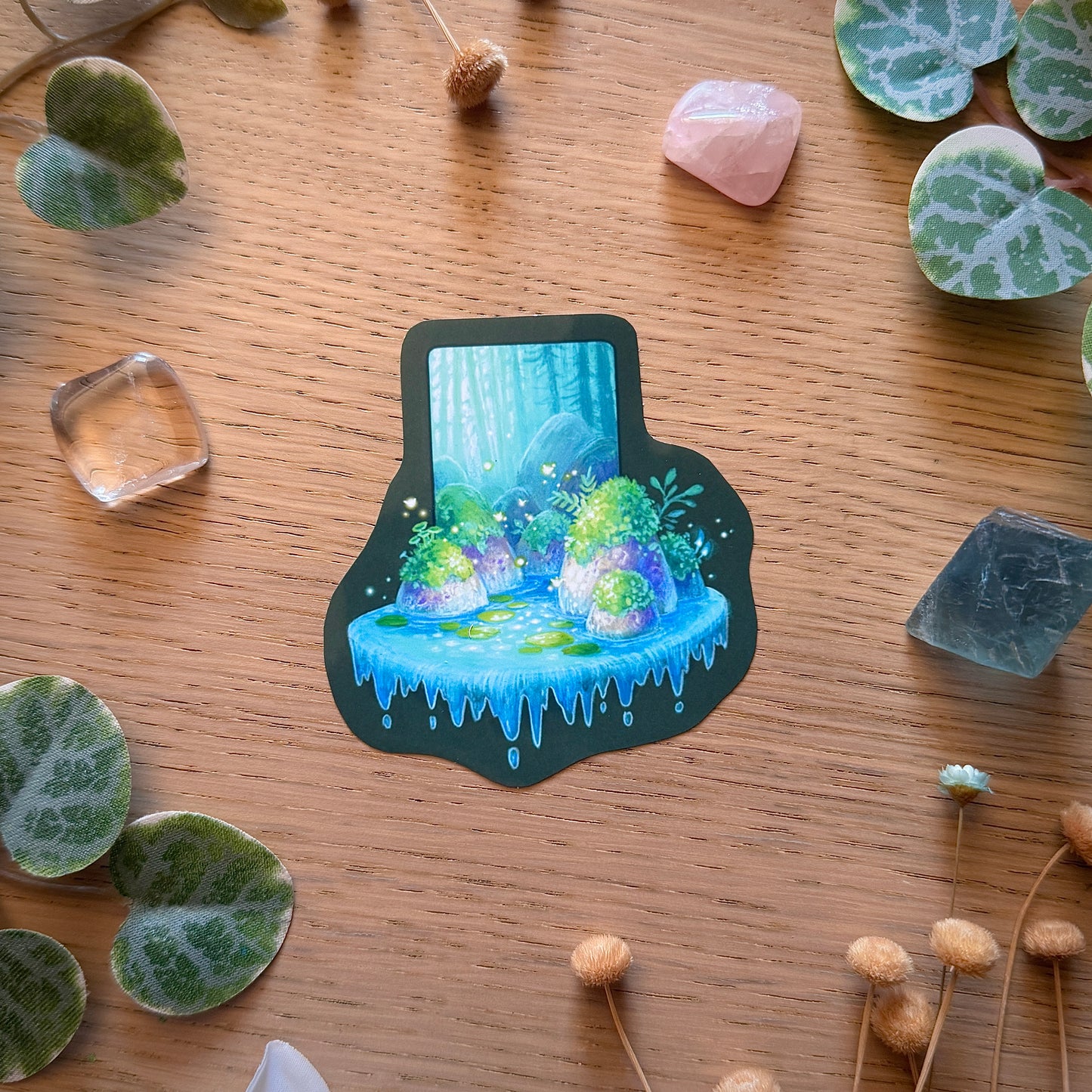 Glossy Stickers “Dream Leaks”