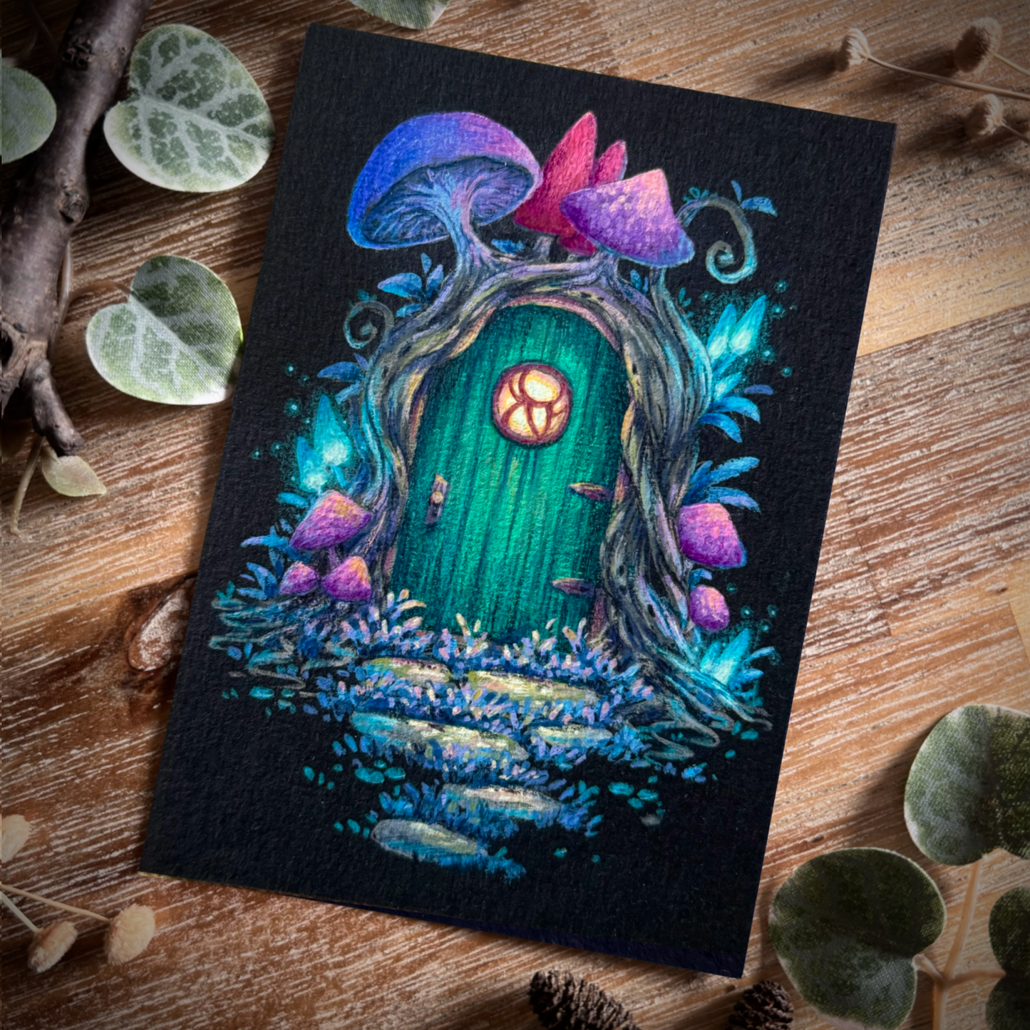 Mixed Media Original “Fairy Door”