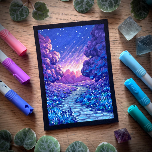 Acrylic Marker Original “Lavender Dreams”