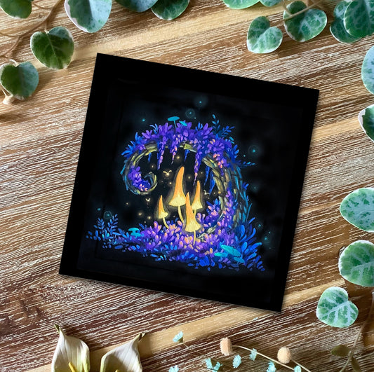 Fine Arts Mini–Print “Fantastic Funghi”