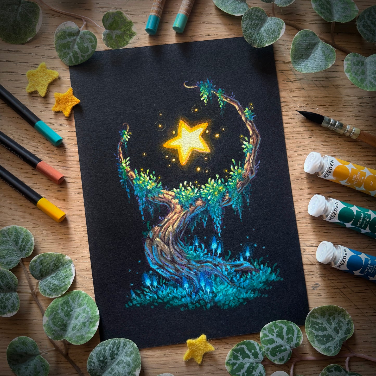 Mixed Media Original “Starcatcher”