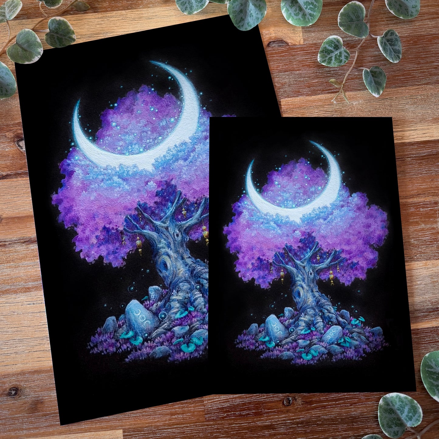 Fine arts Print “Moonfall Maple”