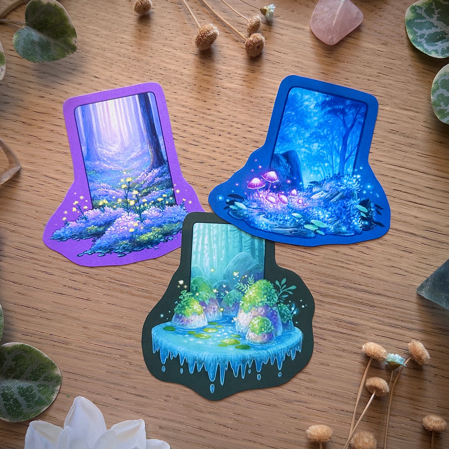 Glossy Stickers “Dream Leaks”