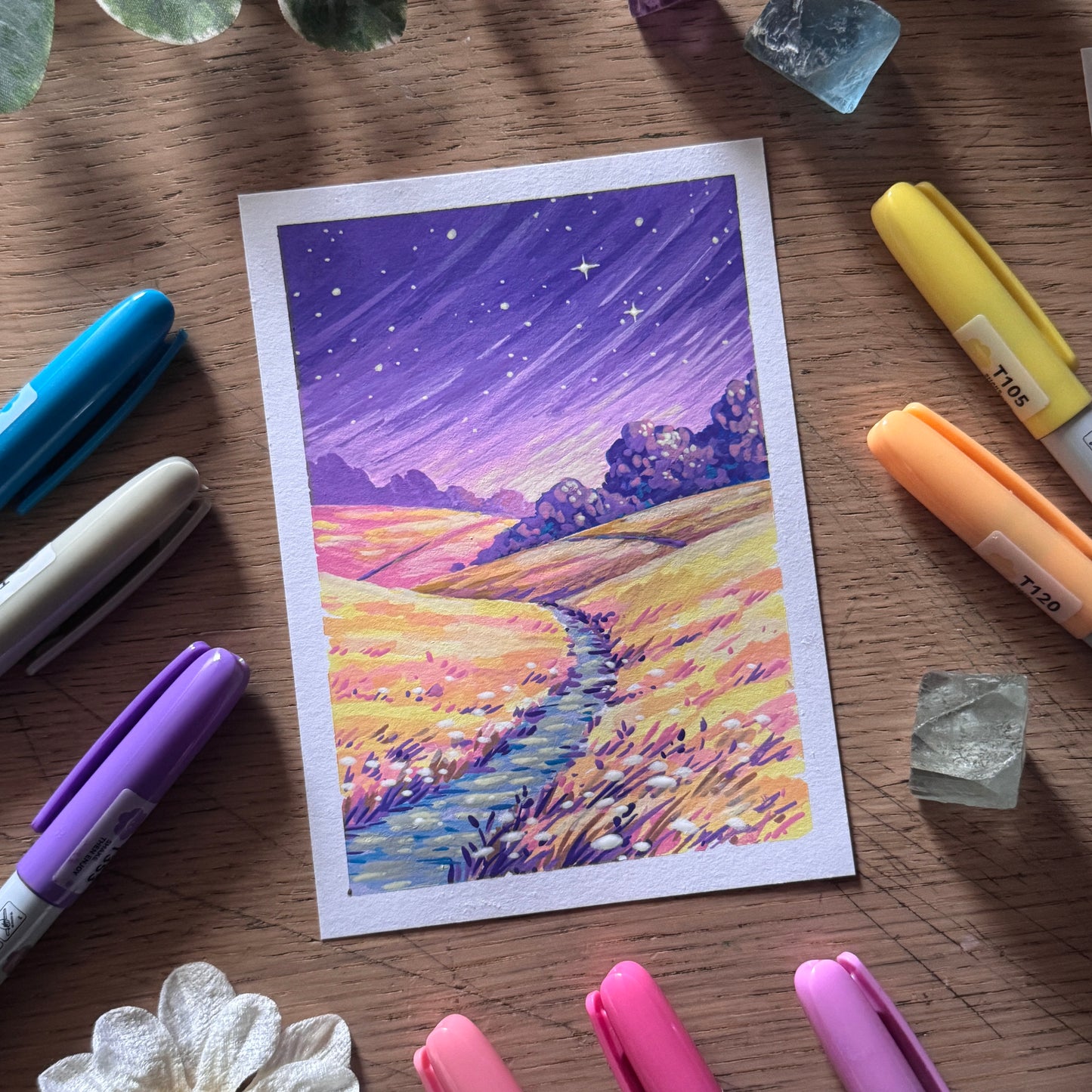 Acrylic Marker Original “Fields of Gold”