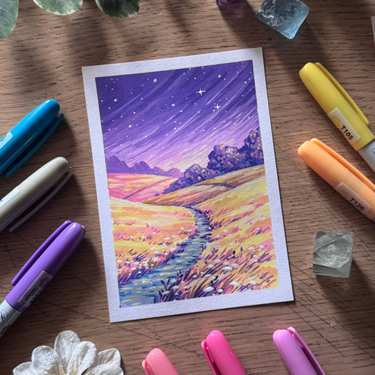 Acrylic Marker Original “Fields of Gold”