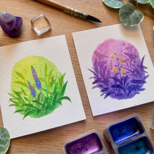 Mixed Media Originals "Ethereal Flora"