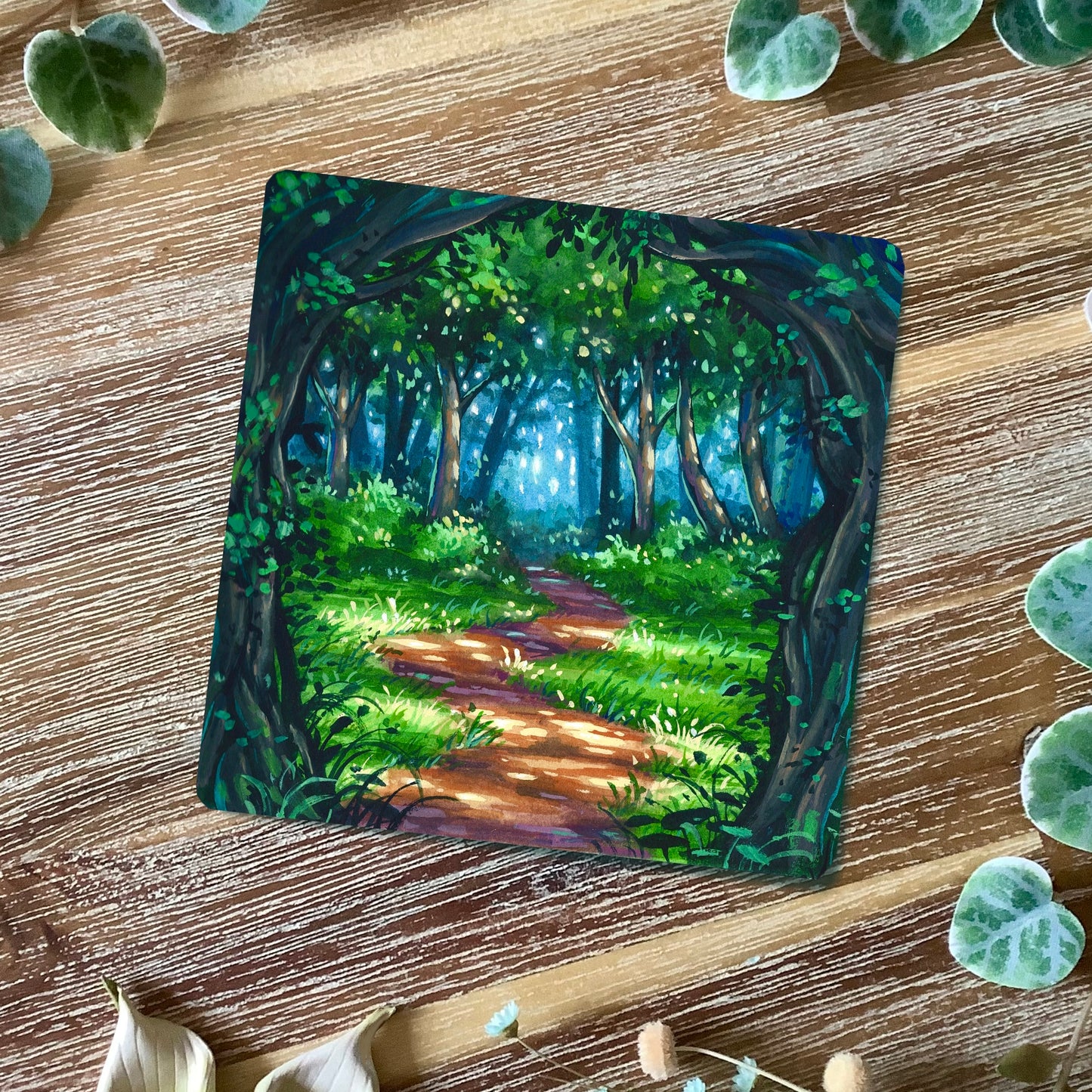 Square Prints “Forest Portals”
