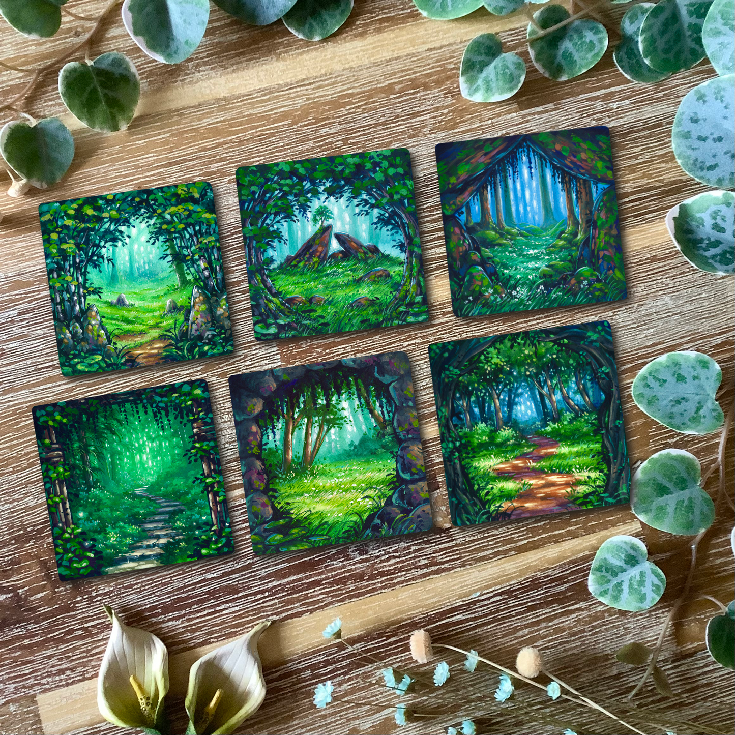 Sticker Set “Forest Portals”